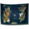 Карта Варкрафт Азерот World of Warcraft Classic Azeroth Map Wall Decoration banner (150 * 100 см)