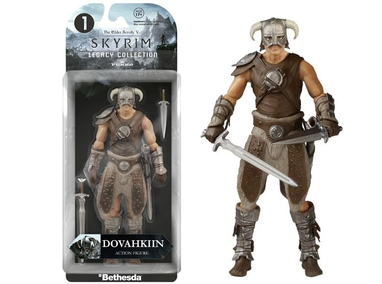 Фігурка Funko Legacy: Skyrim Dovahkiin Action Figure | fangame.com.ua