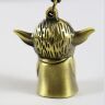 Брелок - Star Wars Master Yoda Metal Keychain
