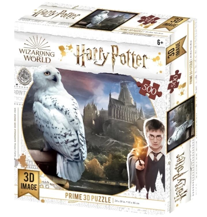 3Д Пазл Гарри Поттер Prime 3D Puzzle Harry Potter Hedwig сова Букля