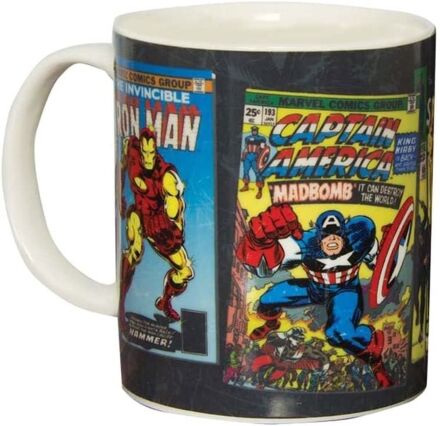 Чашка хамелеон Marvel Comics Heat Change Mug гурток Марвел Герої коміксів 300 мл