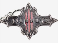 Брелок - Diablo III Logo Keychain
