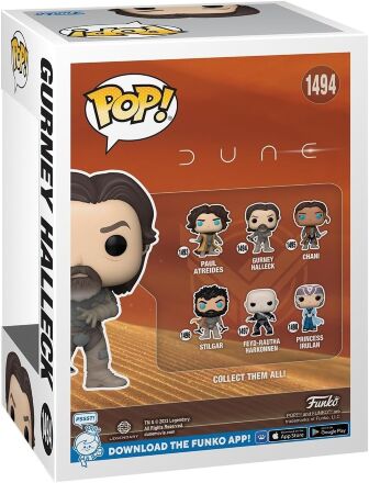 Фігурка Funko Pop Movies: Dune Gurney Halleck фанко Дюна 1494