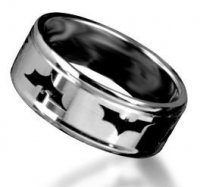 Кільце Batman Logo Metal 10 мм # 4