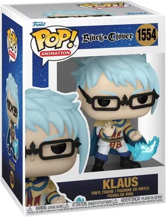 Фігурка Funko Black Clover: Klaus with Grimoire фанко Чорна Конюшина Клаус Люнетт 1554