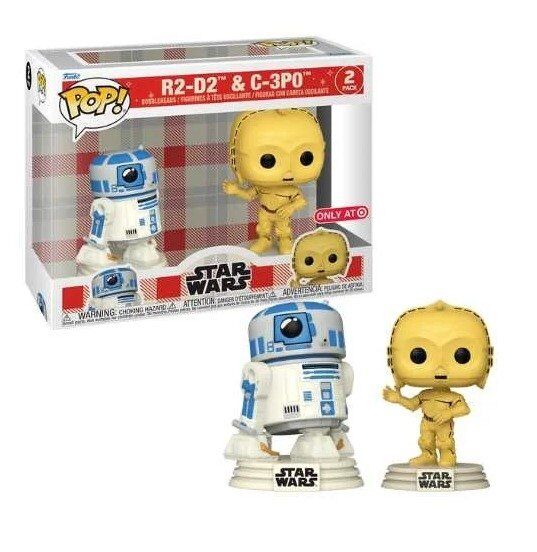 Фігурка Funko Star Wars: Retro Reimagined R2-D2 & C-3PO (Target Exclusive) Фанко Р2-Д2 та С3ПО