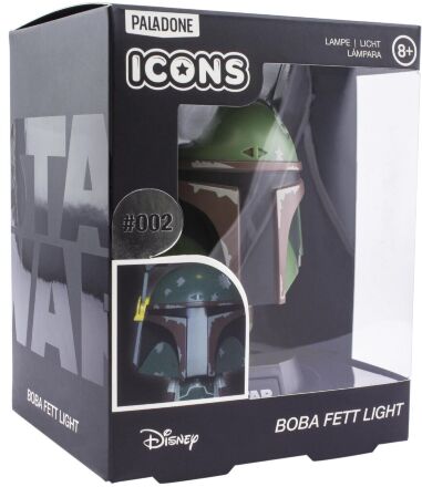 Нічник Paladone Star Wars: Boba Fett Icon Light