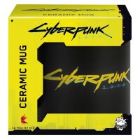 Кружка Cyberpunk 2077 JINX Cyber Mug Black Чашка 325 ml 
