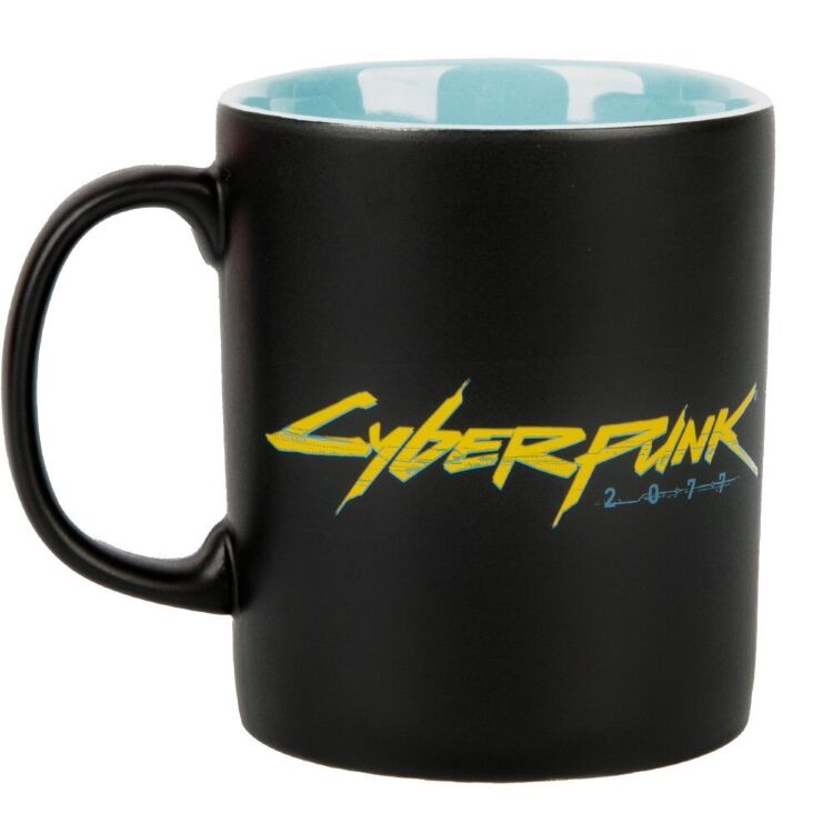 Кружка Cyberpunk 2077 JINX Cyber Mug Black Чашка 325 ml 