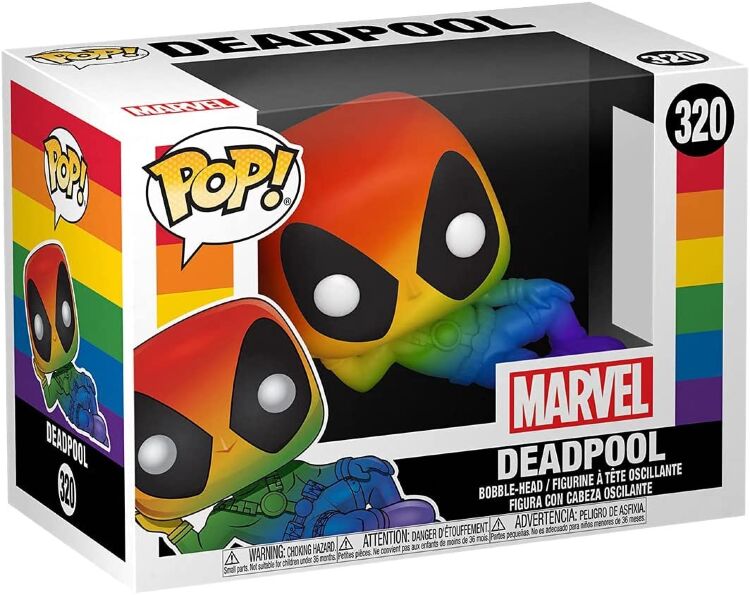 Фігурка Funko Pop Marvel: Pride Deadpool (Rainbow) Дедпул фанко 320