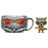 Чашка Funko Home 16 oz. Mug and Pin Guardians of the Galaxy Star Lord and ROCKET 