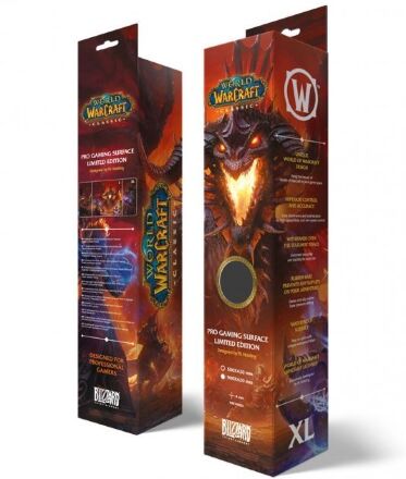 Килимок ігрова поверхня Варкрафт Blizzard World Of Warcraft Gaming Desk Mat - Classic: Onyxia (90*42 cm)