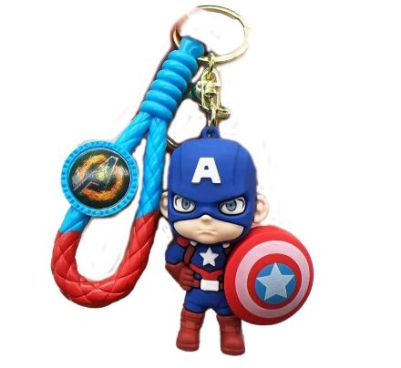 Брелок підвіска на рюкзак Marvel Captain America Капітан Америка 3D Keychain Backpack