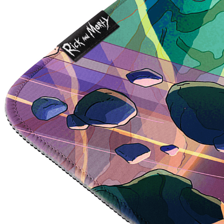 Килимок для миші ігрова поверхня Warner Brothers RICK AND MORTY Outer Space Рік та Морті XL (90*42 cm)