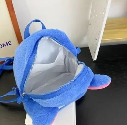 Рюкзак сумка Стич плюш Stitch Plush Backpack 25*22 см