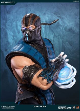 Mortal Kombat Sub-Zero Polystone Statue Sideshow - Статуетка Саб-Зіро 53 см