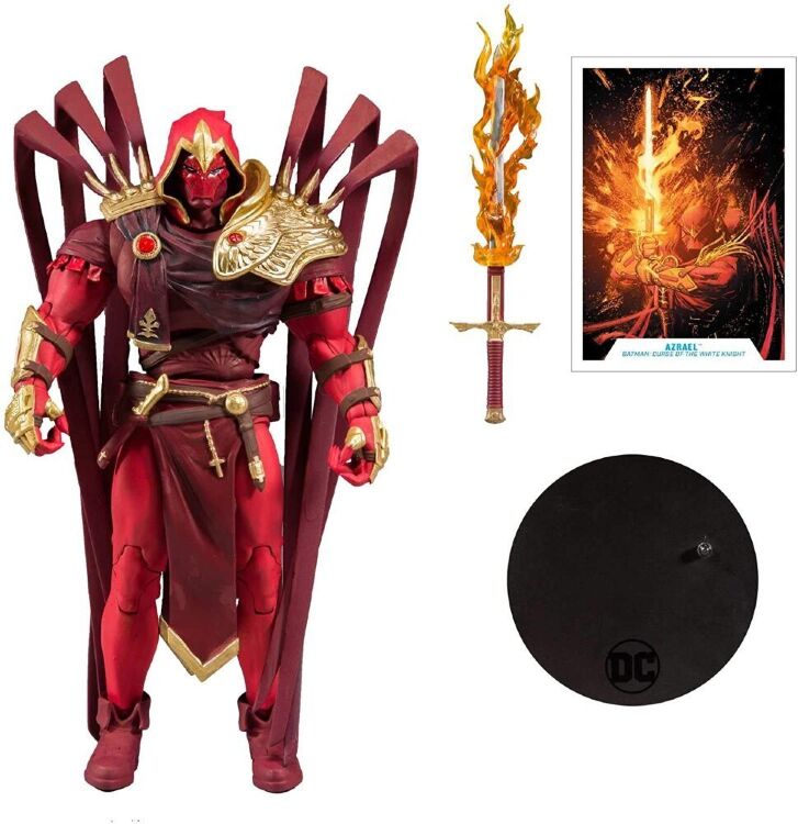 Фигурка McFarlane Toys DC Multiverse Azrael: Batman Curse of The White Knight Action Figure
