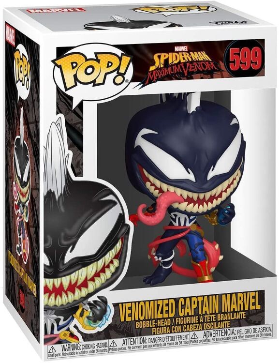 Фигурка Funko Pop Marvel Venomized Captain Marvel фанко капитан Марвел