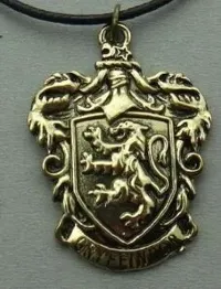 Кулон Harry Potter   Gryffindor  Gold