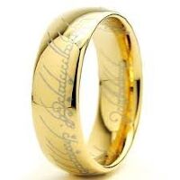 Кольцо The Lord of the Rings Властелин колец (цвет gold) размер 20