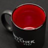 Кружка The Witcher 3 White Wolf Black /Red Ceramic Mug Чашка 325 ml