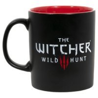 Кружка The Witcher 3 White Wolf Black /Red Ceramic Mug Чашка 325 ml