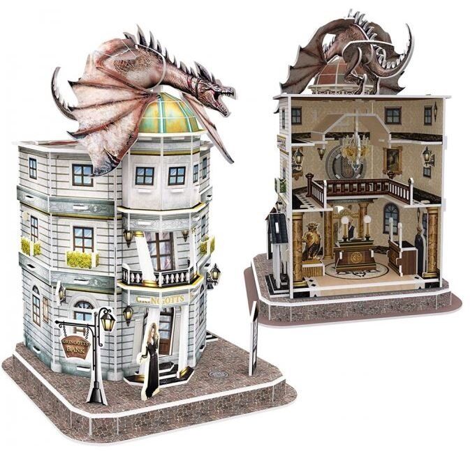 Пазл 3D Harry Potter Gringotts bank Puzzle Гарри Поттер Банк Гринготтс