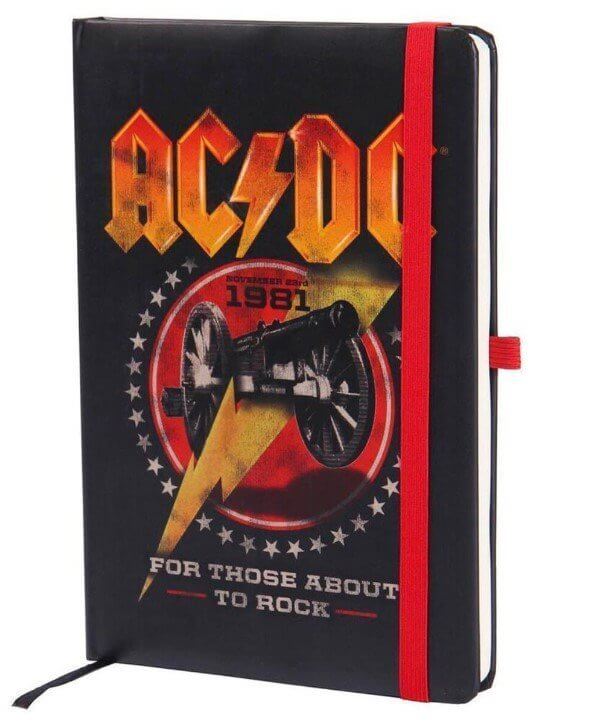 Блокнот Записная книжка Cerda AC/DC - For Those About To Rock Notebook 