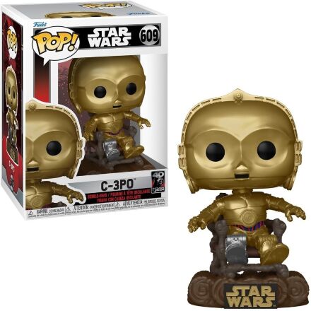 Фігурка Funko Star Wars: Return of The Jedi 40th Anniversary - C-3PO in Chair фанко 609