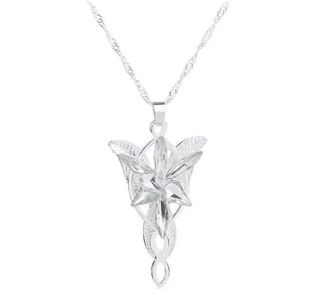 Медальон Властелин колец Арвен Вечерняя звезда LOTR Arwen Evenstar Necklace