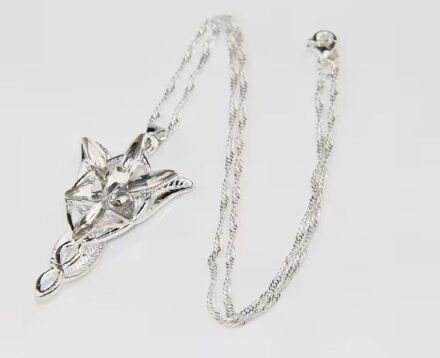 Медальйон Володар кілець Арвен Вечірня зірка LOTR Arwen Evenstar Necklace