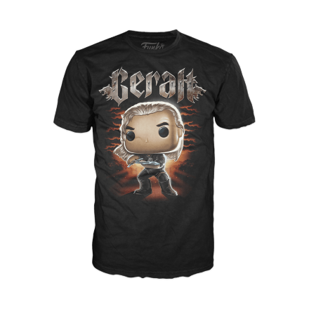 Футболка Funko Tees The Witcher: Geralt фанко Відьмак Геральт (розмір L)