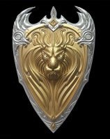 Щит World of Warcraft Lion King Shield King Llane