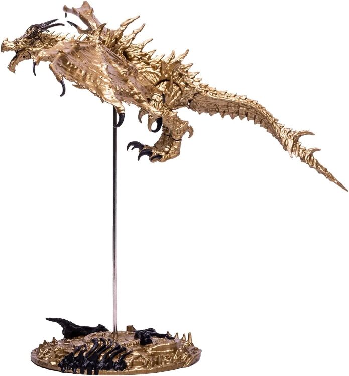 Фигурка McFarlane Toys Elder Scrolls V: Skyrim Alduin (Gold) Deluxe Box Скайрим Алдуин