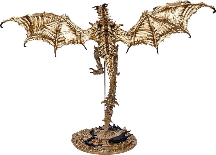 Фигурка McFarlane Toys Elder Scrolls V: Skyrim Alduin (Gold) Deluxe Box Скайрим Алдуин