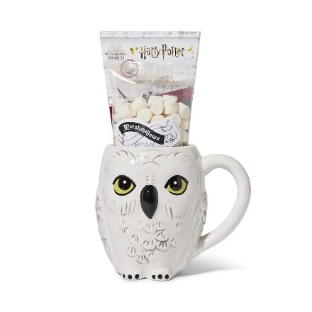 Кружка Harry Potter Hedwig 3D Sculpted Magical Hot Chocolate Mix and Mug Gift Set 