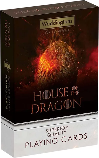 Гральні карти Winning Moves Game of Thrones House of Dragons Waddingtons Number 1 Гра престолів Дім дракона