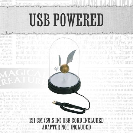 Лампа Harry Potter Golden Snitch Light - USB Desk Lamp нічник Снітч з підсвічуванням