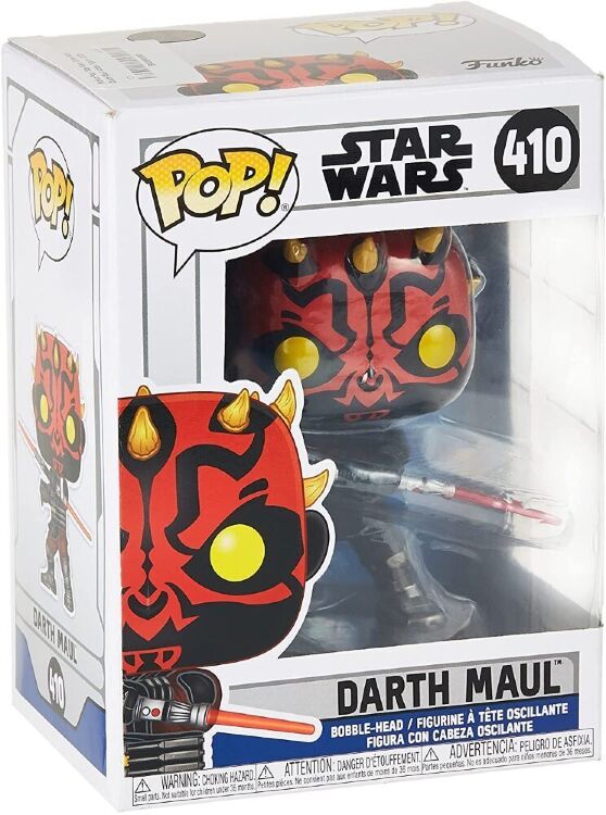 Фигурка Funko Pop Star Wars: Clone Wars - Darth Maul Звёздные войны Фанко Дарт Мол 410