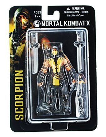 Фігурка Mezco Mortal Kombat X. 4 "Scorpion Action Figure