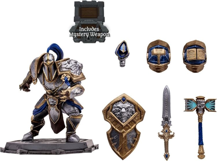 Фигурка McFarlane World of Warcraft Human Warrior Paladin Варкрафт Человек Паладин Воин