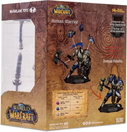 Фігурка McFarlane World of Warcraft Human Warrior Paladin Варкрафт Людина Паладін Воїн