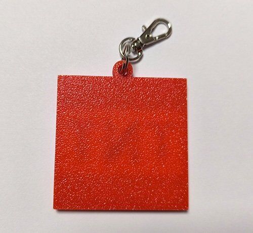 Брелок Minecraft TNT Logo Майнкрафт ABS пластик 6 см. 