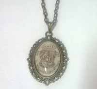 Медальон Harry Potter Hogwarts 4х3 см.