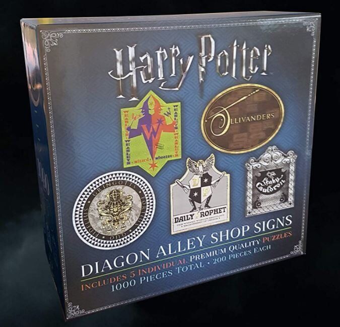 Пазл Гарри Поттер The Noble Collection Harry Potter Diagon Alley Shop Signs Puzzle (1000-Piece)