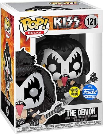 Фігурка Funko KISS The Demon Фанко Кісс Демон Glow in The Dark (Exclusive) 121