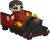 Фігурки Funko Bitty Ride: Harry Potter with Hogwarts Express фанко Гаррі Поттер Хогвартс Експрес