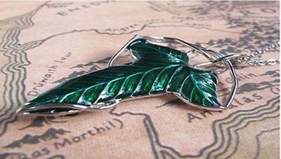 Медальйон-брошка LOTR Green Leaf Elven