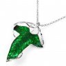 Медальон-брошка  LOTR Green Leaf Elven 