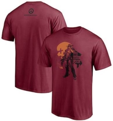 Футболка Cassidy Garnet McCree Overwatch Hero T-Shirt (розмір L) 